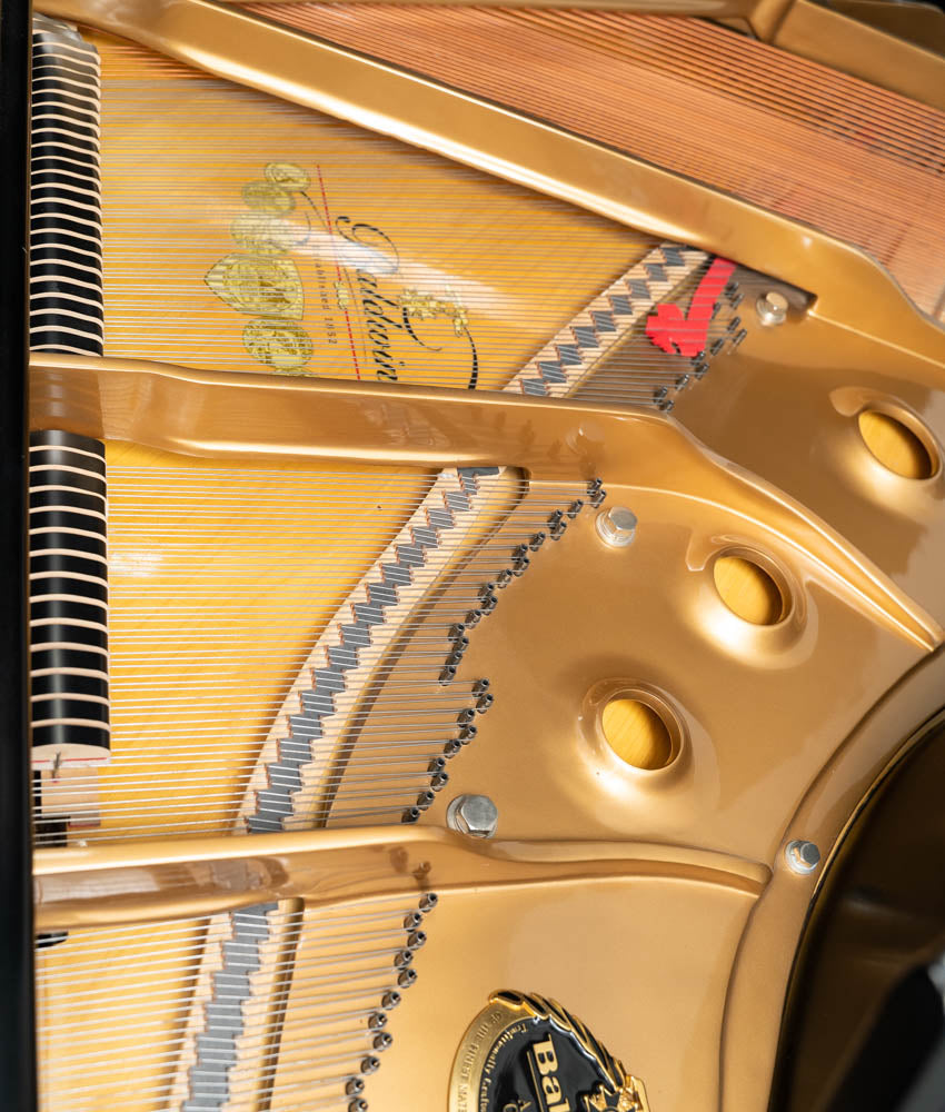 Baldwin 5'8R1CR Artist Series Grand Piano in Satin Ebony Finish - Premium Handcrafted Upright Piano for Concert Halls, Music Studios & Luxury Homes