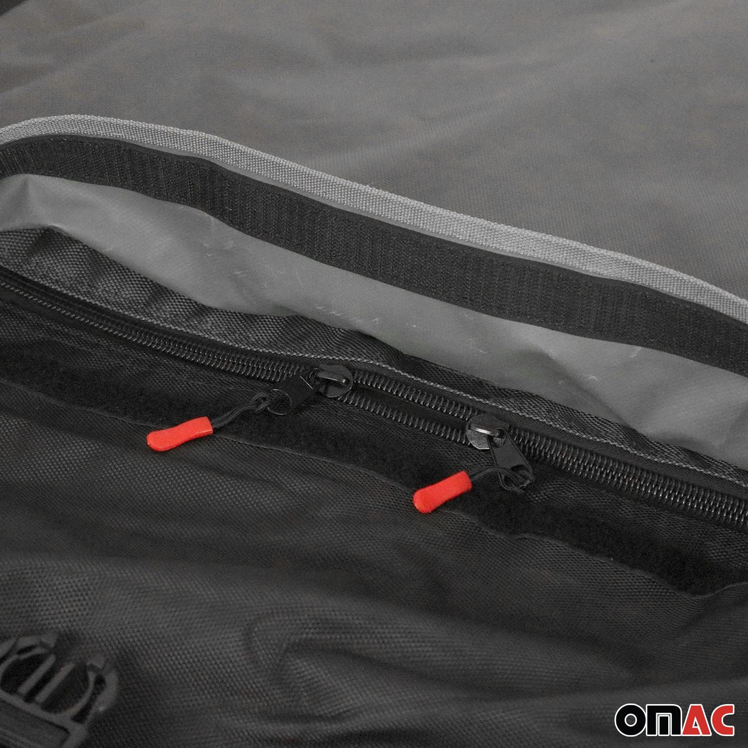 OMAC Waterproof Car Roof Storage Bag - Heavy Duty Rooftop Cargo Carrier for Travel & Camping | Fits SUVs, Trucks & Crossovers | Secure Luggage Transport for Road Trips & Outdoor Adventures