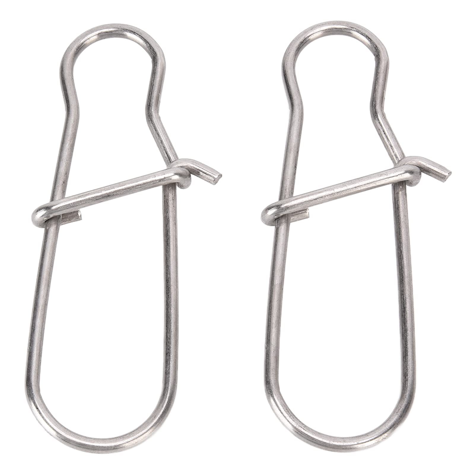 **SUNGOOYUE 2Pcs Stainless Steel Fishing Clips – Heavy Duty Oversized Fishing Pins for Large Fish – Saltwater & Freshwater Fishing Accessories**    *(Perfect for Deep Sea Fishing, Bass Fishing, and Big Game Angling)*