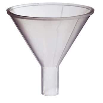 125mL Polypropylene Powder Funnel for Lab, Kitchen & DIY - Durable Chemical-Resistant Funnel for Measuring, Transferring & Filling Liquids/Powders