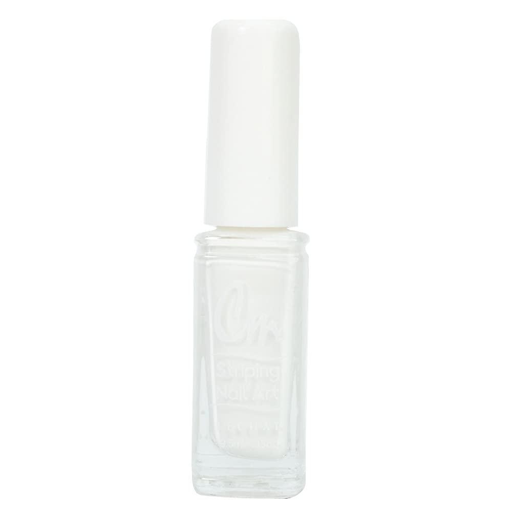 Professional CM Nail Art White Gel Polish - Long Lasting Salon Quality Nail Polish for Manicures, Pedicures & Nail Extensions | Perfect for Home Use, Nail Salons & DIY Nail Art