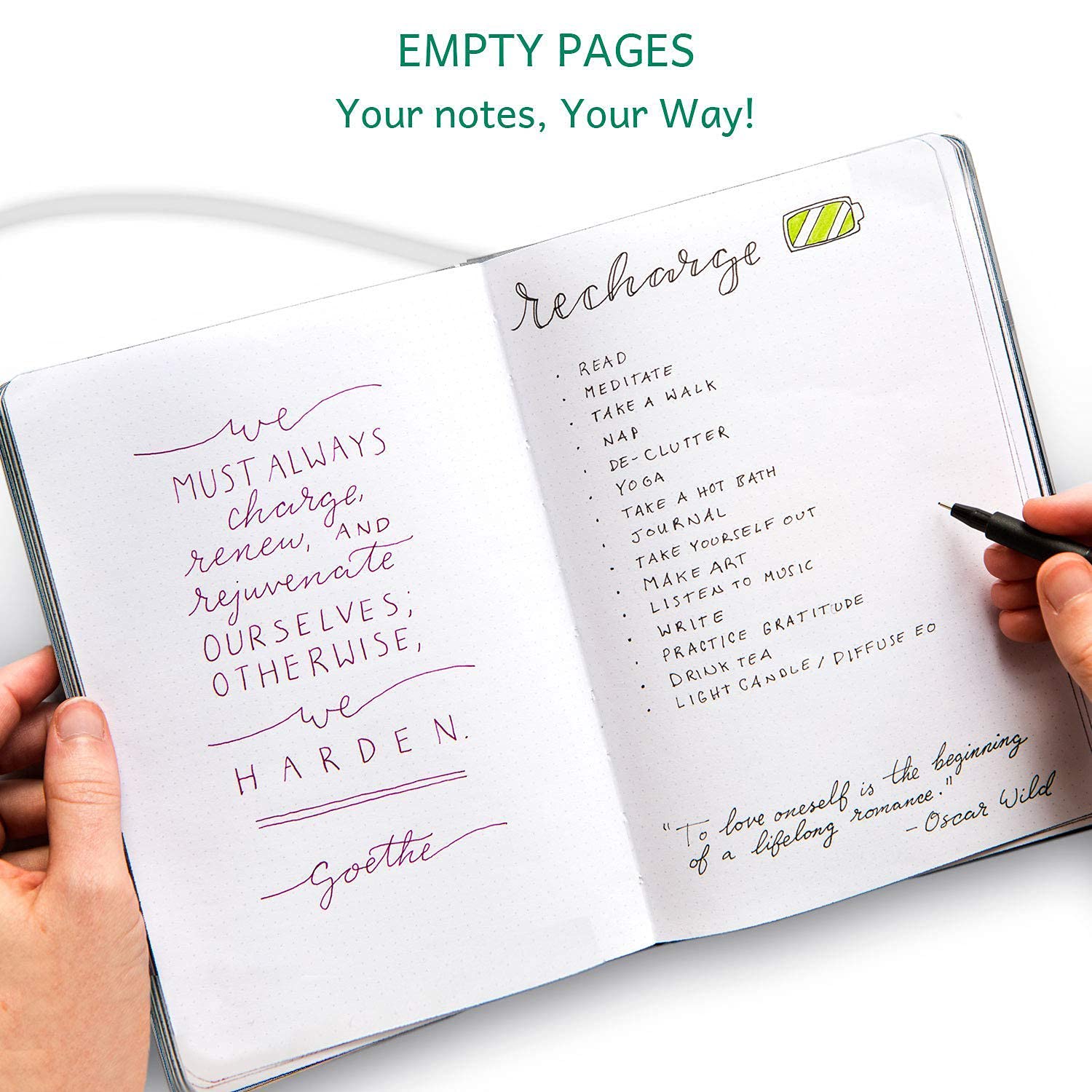 2025-2026 BK Undated Planner - Yearly, Weekly & Monthly Academic Organizer with Sticker Set, A5 (5.8