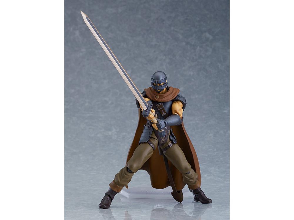 Figma #501 Guts Band of the Hawk Ver. (Repaint Edition) - Berserk Anime Action Figure - Collectible Model for Display & Cosplay