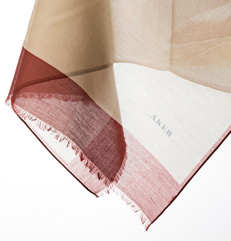 Aker Silk Cotton Patterned Hijab Shawl #7343 441 - Elegant Muslim Headscarf for Women, Soft & Breathable Wrap for Daily Wear, Prayer, and Special Occasions