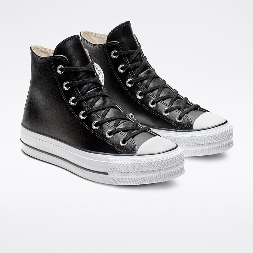 Women's Converse CT All Star Lift Leather High Top Sneakers - Vintage Style for Casual Wear & Street Fashion
