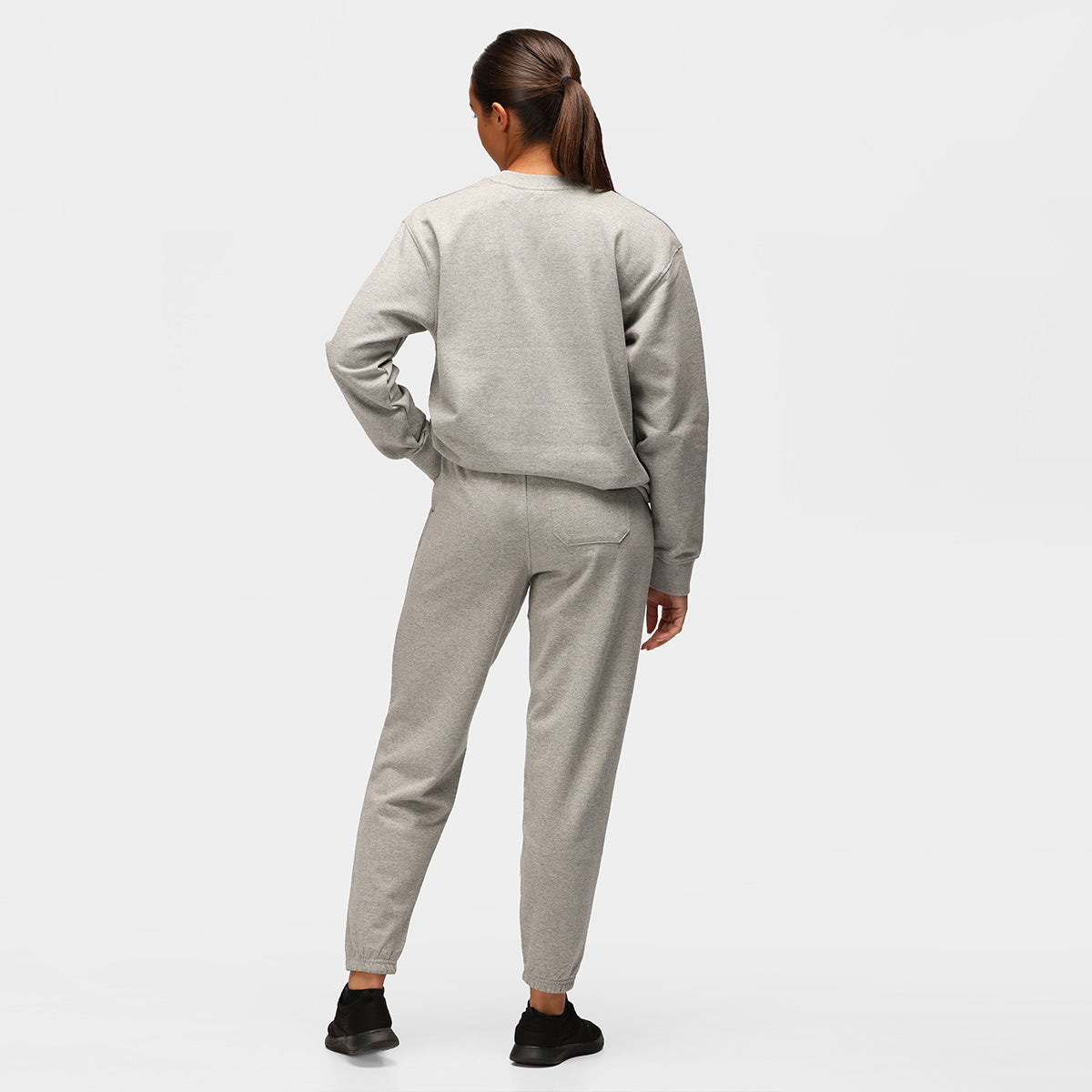 TKB Grey Unisex Sweatshirt - Soft Cotton Pullover Hoodie for Men & Women | Casual Streetwear, Loungewear, and Gym Essentials