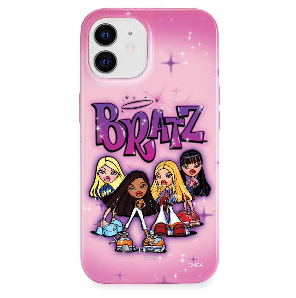 Bratz Airbrush Angelz iPhone Case - Trendy Protective Cover for iPhone 13/14/15 - Perfect for Fans, Fashion Lovers & Everyday Use