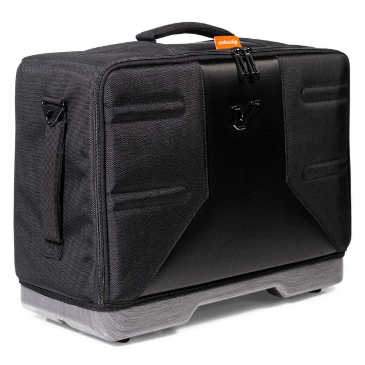 Gruv Gear VPDL-19X12-BLK Black Drum Set Bag - Waterproof Heavy-Duty Drum Case for Transport & Storage - Perfect for Gigging Musicians & Drum Teachers