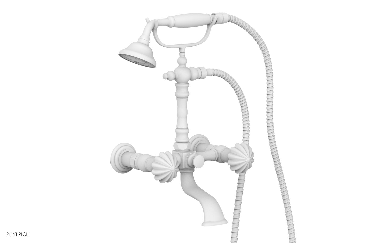GEORGIAN & BARCELONA Exposed Tub and Hand Shower Combo with Round Handle K2393 19 - Perfect for Modern Bathroom Renovation and Spa-Like Shower Experience