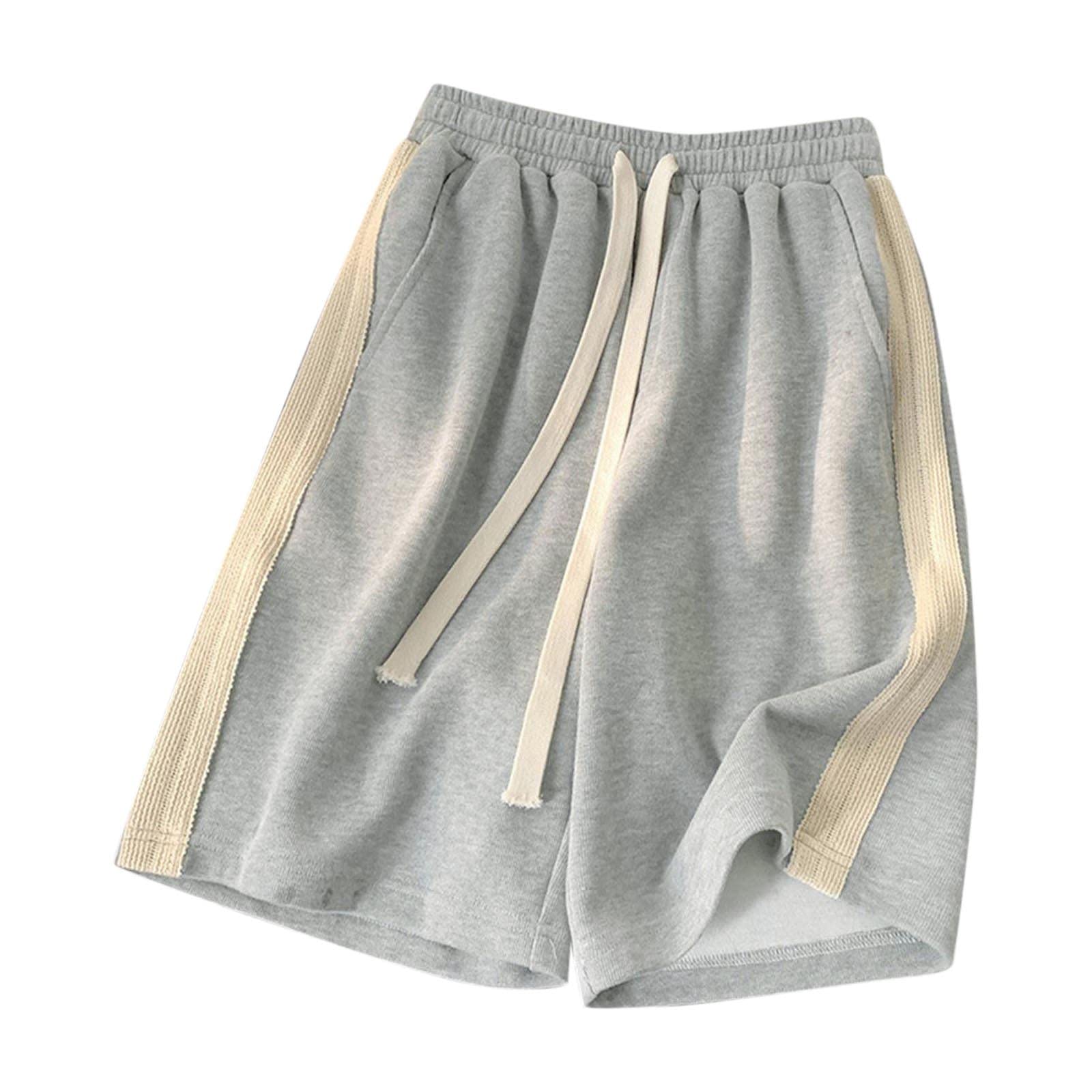 ETHKIA Men's Gym Shorts - Summer Casual Sports Shorts with Elastic Waist, Quick Dry & Comfortable for Boxing, Athletic, Outdoor Activities - Perfect for Workouts, Running, Holidays & Travel