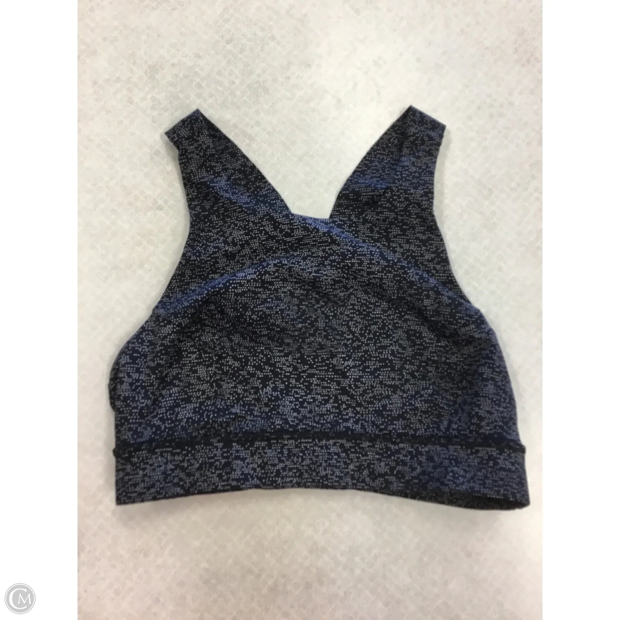 Lululemon Athletic Sports Bra for Women - High Support, Breathable & Comfortable - Black & White - Size 8 - Perfect for Yoga, Running & Gym Workouts