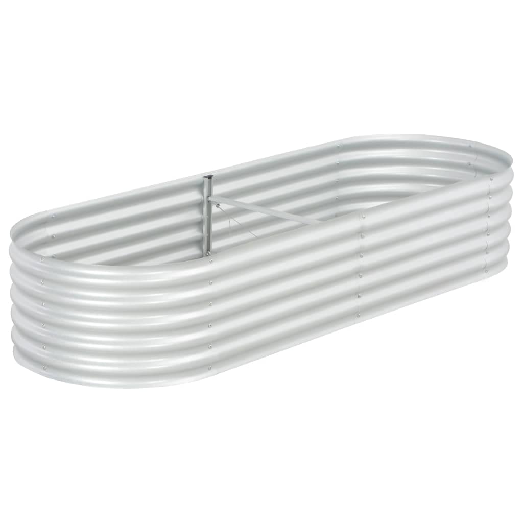 Galvanized Steel Raised Garden Bed Kit - 94.5