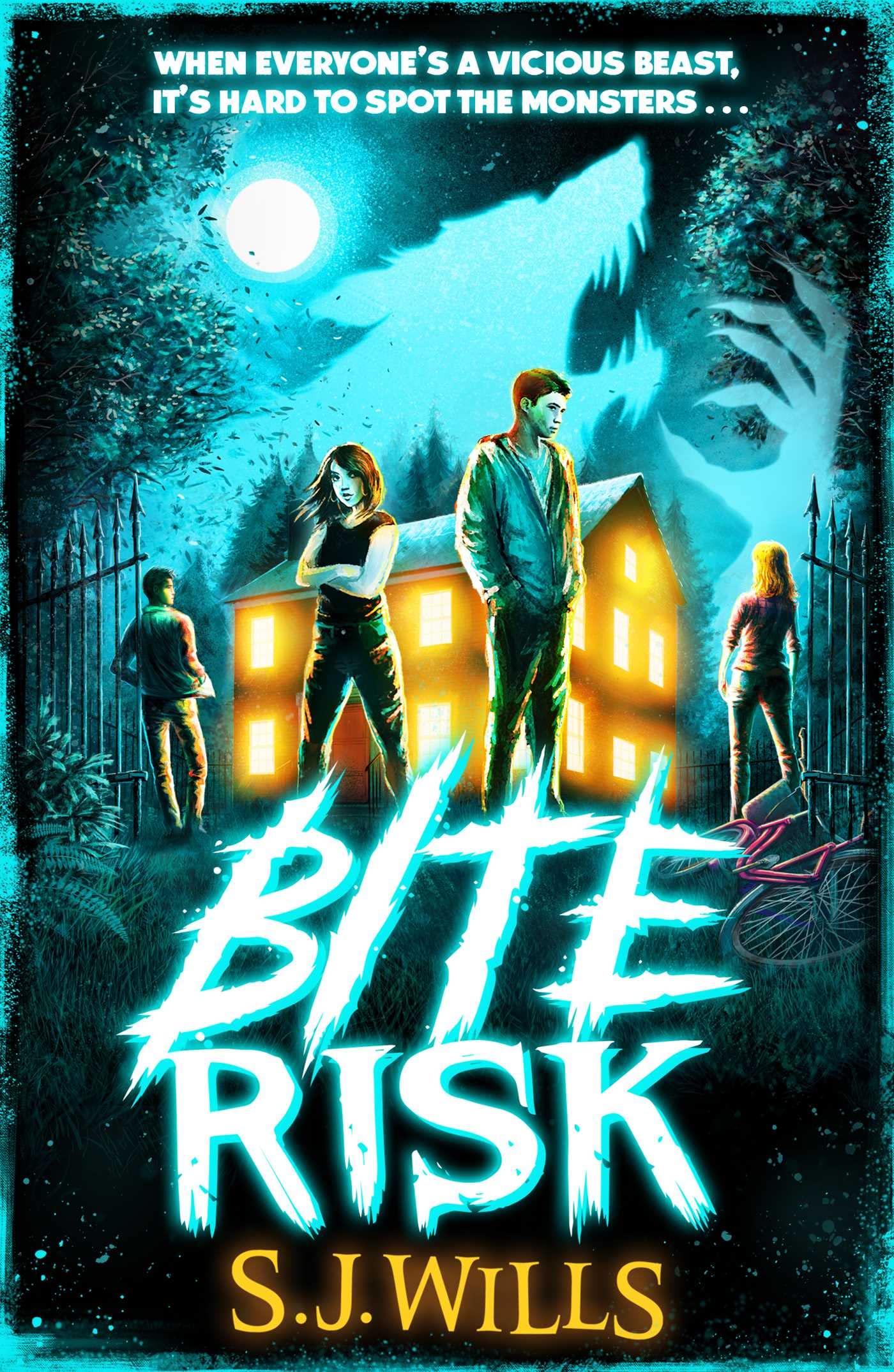 Bite Risk: A Thrilling Horror Novel for Fans of Skulduggery Pleasant - Perfect for Teen Readers & Dark Fantasy Lovers