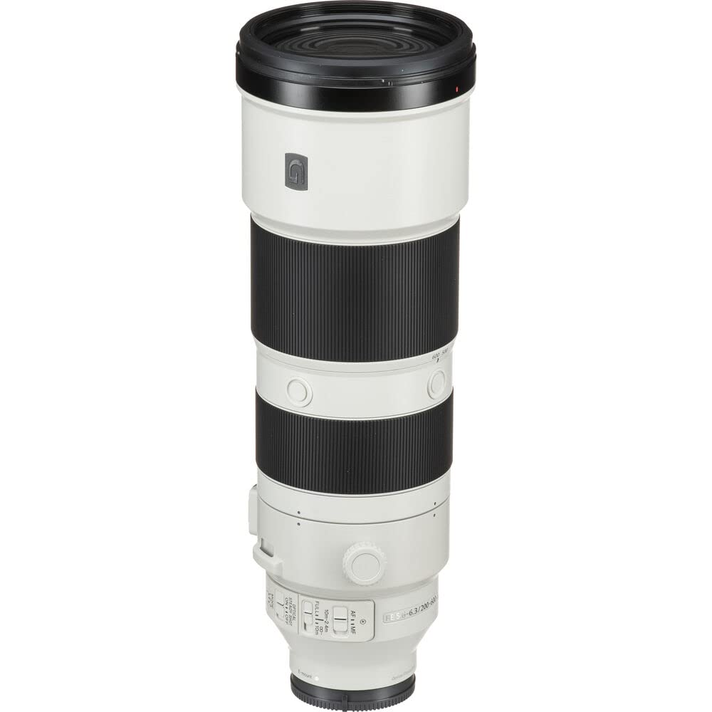 Sony FE 200-600mm f/5.6-6.3 G OSS Super Telephoto Zoom Lens (SEL200600G) with Cap Keeper & Cleaning Kit - Perfect for Wildlife, Sports & Nature Photography