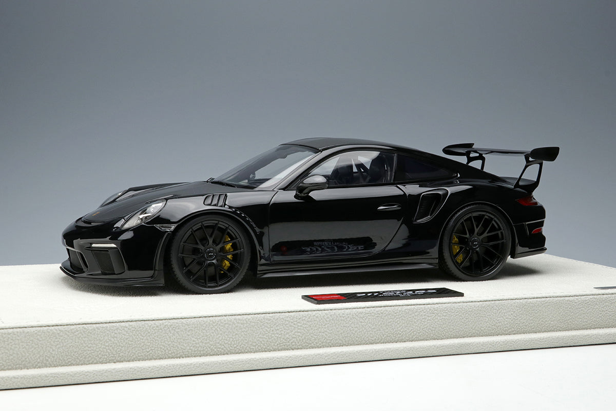EIDOLON 1:18 Scale Porsche 911 (991.2) GT3 RS Weissach Package 2019 Black Diecast Model Car - Perfect for Collectors, Racing Enthusiasts, and Home/Office Display
