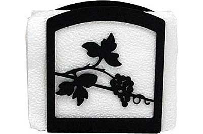 Vintage Wrought Iron NH-157 Grapevine Napkin Holder - Elegant Table Decor for Restaurants, Weddings & Home Dining