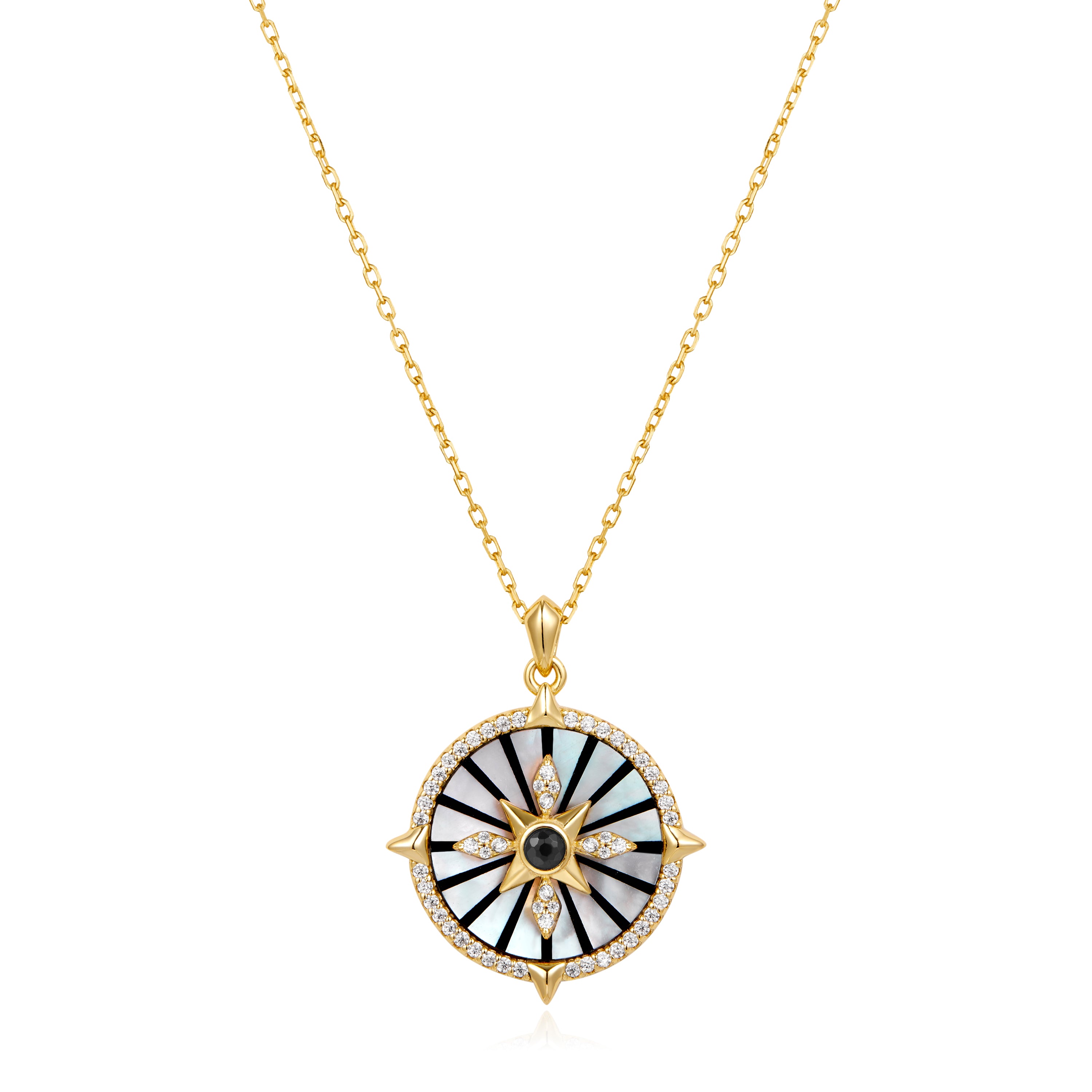 Gold Astrolabe Necklace - Vintage Astronomy Pendant Jewelry for Women - Perfect for Gifts, Cosplay & Medieval Renaissance Faire Costume Accessories