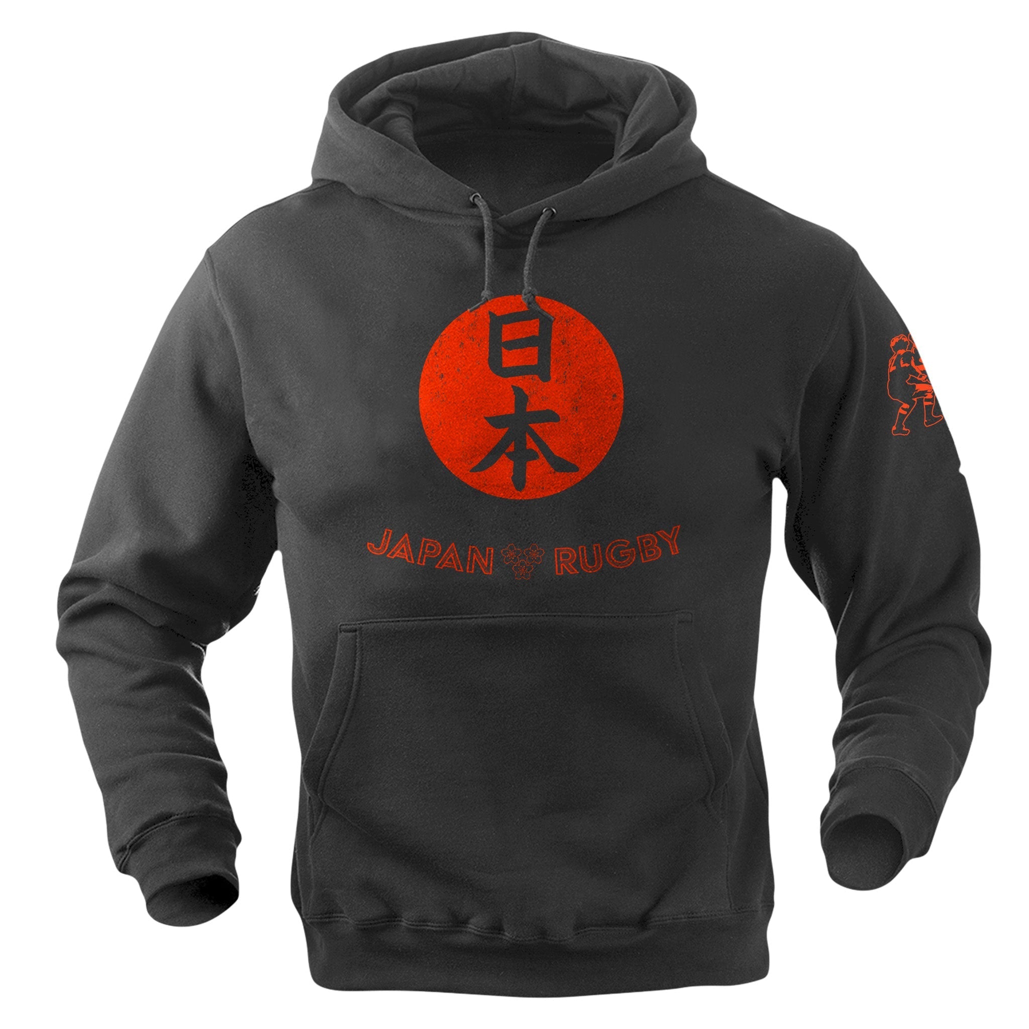 Japan Rugby Logo Hoodie - Stylish & Comfortable Pullover for Fans | Perfect for Games, Training & Casual Wear