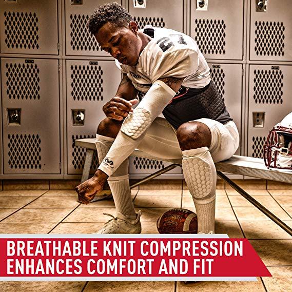 ELITE HEX® Compression Arm Sleeve for Basketball, Tennis & Sports - Single Arm Support for Shooting, Recovery & Performance