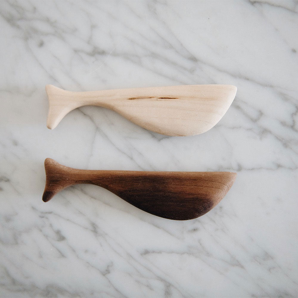 Premium Wooden Whale Butter Knife - Elegant Spreader for Cheese, Butter & Jam - Perfect for Breakfast, Brunch & Charcuterie Boards