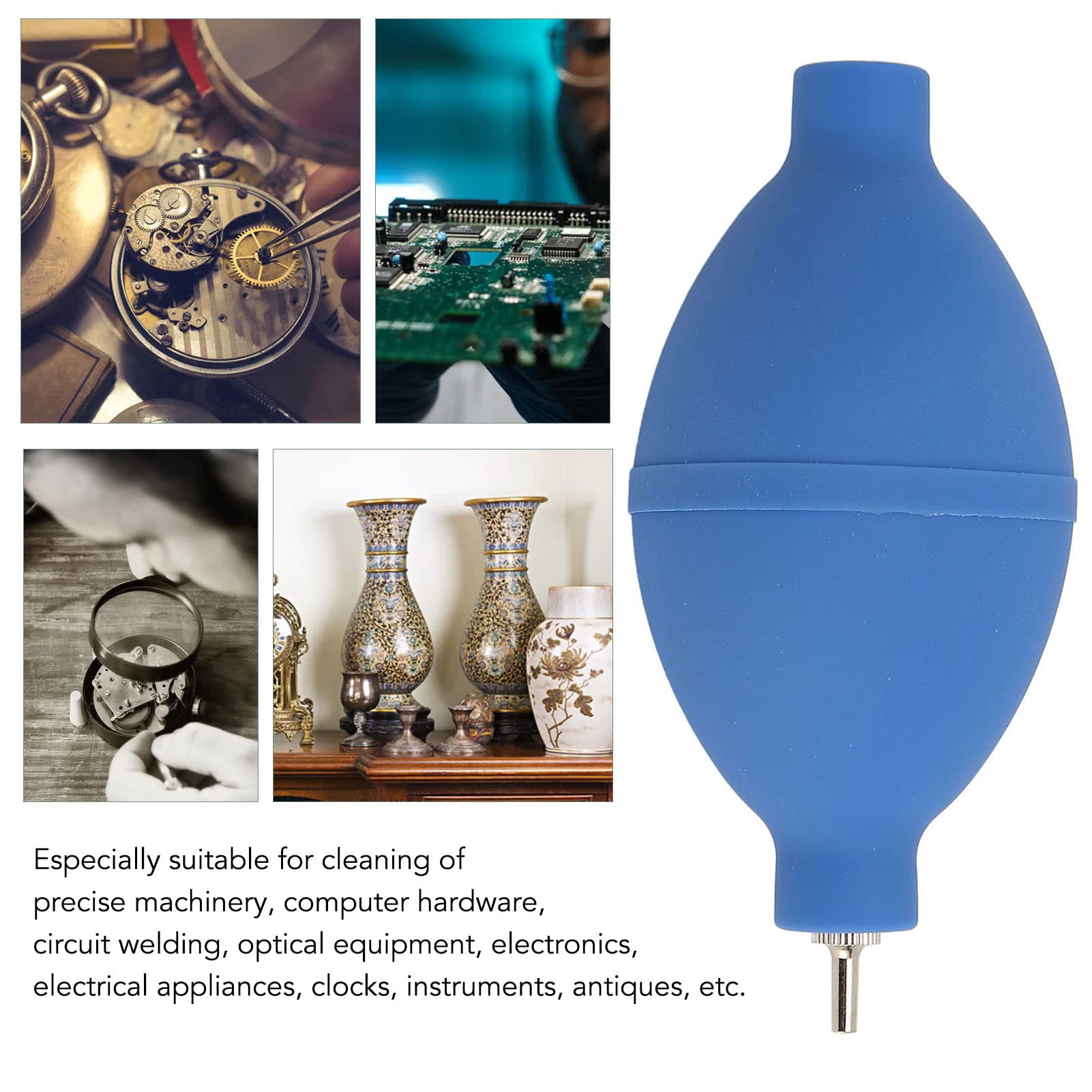 Portable Rubber Watch Dust Blower - Flexible Strong Air Blower Ball for Cleaning Watches, Computers & Cameras | Perfect for Jewelry Repair, Electronics Maintenance & Lens Cleaning