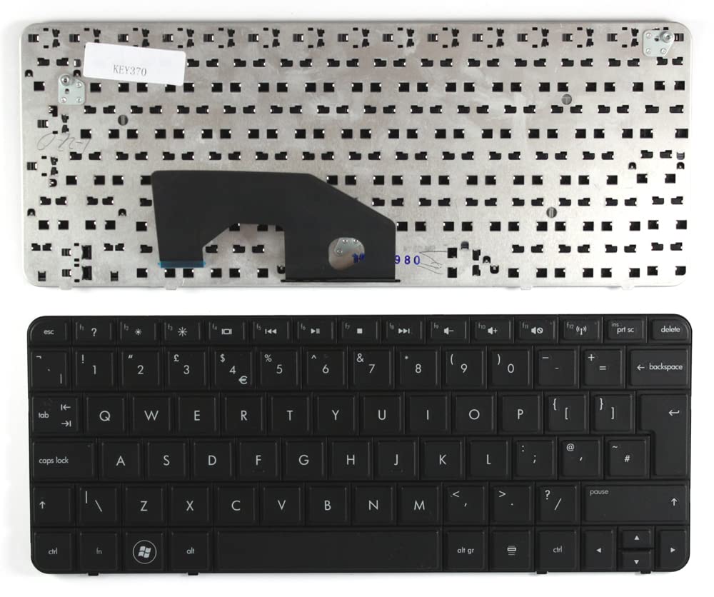 HP Mini 210-1041TU Replacement Keyboard - UK Layout, Black Frame, Laptop Keyboard Compatible with HP Mini 210 Series | Perfect for Typing, Gaming & Office Work
