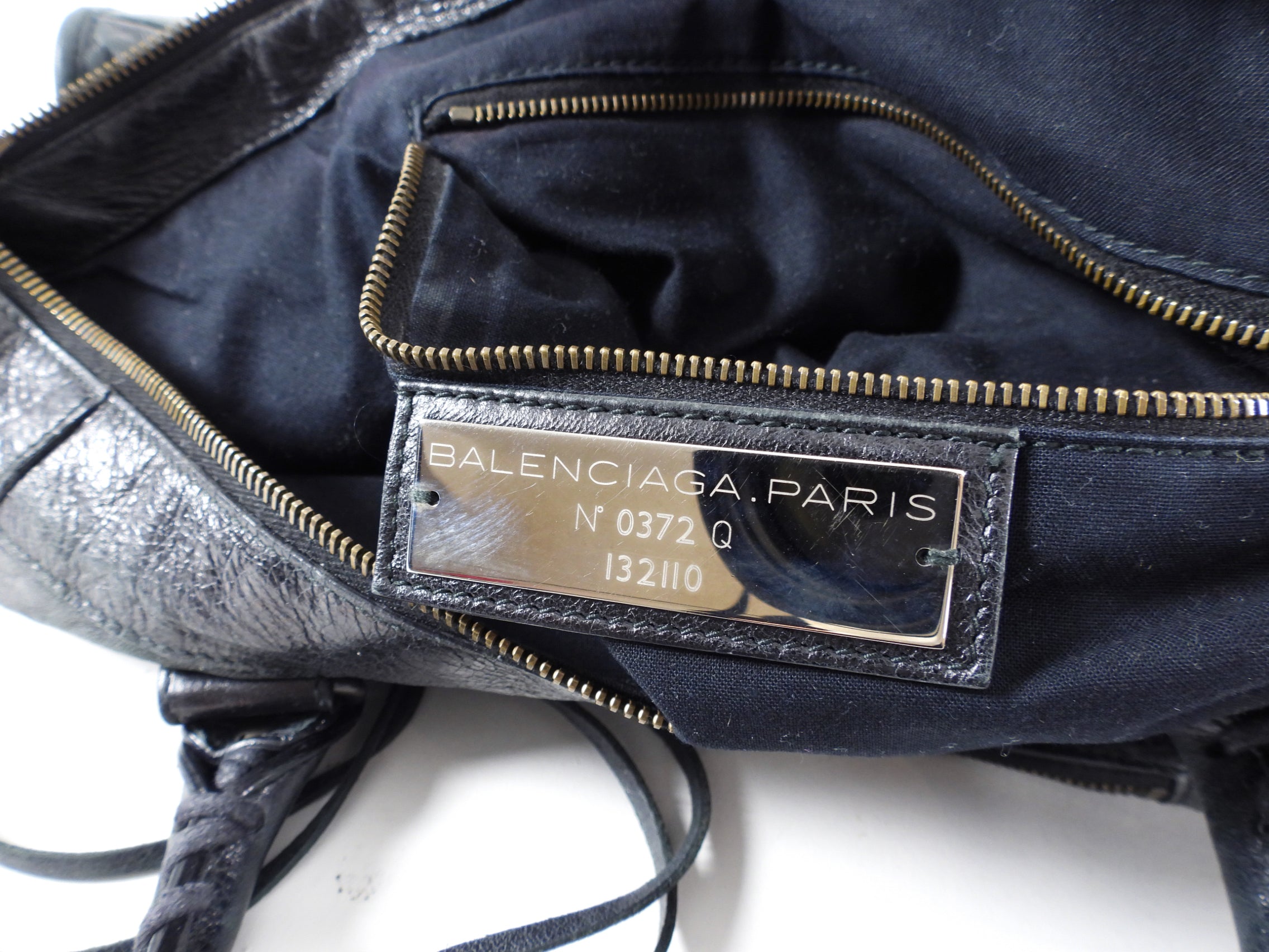Balenciaga Black Leather City Work Bag for Women - Stylish & Spacious Designer Handbag for Work, Travel & Everyday Use
