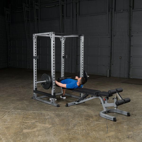 Body Solid Pro Power Rack - Heavy Duty Home Gym Equipment for Strength Training | Perfect for Home Workouts & Weightlifting (Summer Sale)