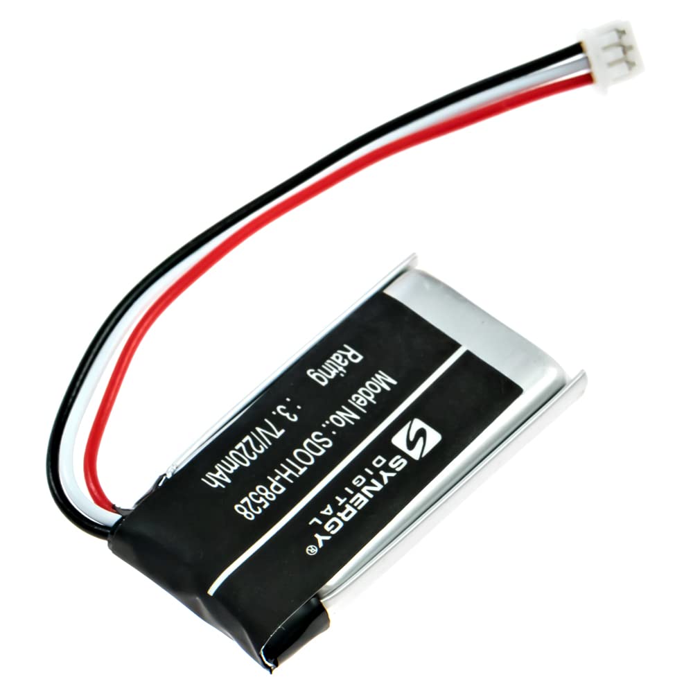 Synergy Digital Wireless Mouse Battery - 3.7V 220mAh Li-Polymer Replacement for Logitech 533-000069 & 533-000151 - High Capacity Long-Lasting Power for Wireless Mice - Perfect for Office Work, Gaming & Remote Computing