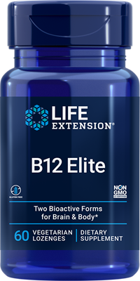 Life B12 Elite 60 Vegan Lozenges - High Absorption Vitamin B12 Supplement for Energy, Metabolism & Nervous System Support - Perfect for Vegans, Vegetarians & Active Lifestyles