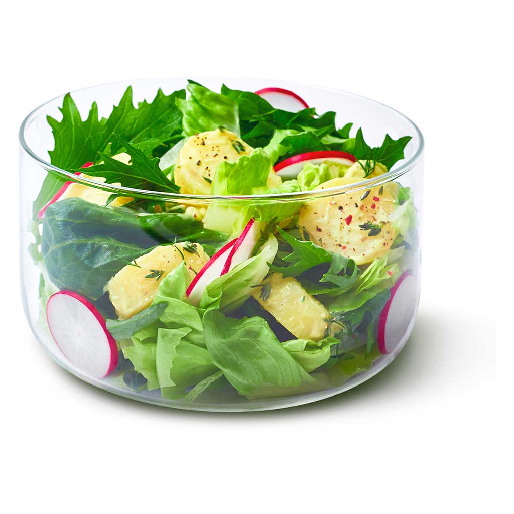 Premium Glass Lunch Bowl with Lid - BPA-Free, Microwave & Dishwasher Safe - Ideal for Meal Prep, Office Lunch, and Picnics