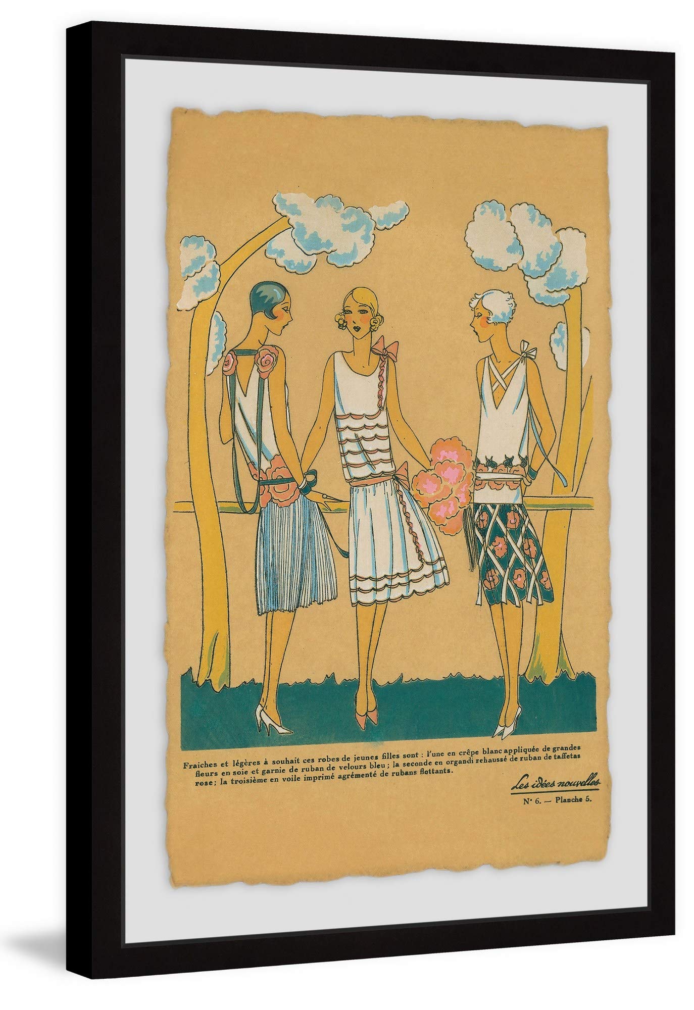 Handmade Summer Dresses Framed Print 20x30 - Marmont Hill Wall Art for Living Room, Bedroom & Office Decor