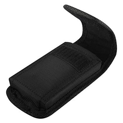 Military Grade Heavy Duty Nylon Holster with Metal Clip - Compatible with iPhone SE 2020, iPhone 8, iPhone 7, iPhone 6S/6 (Fits Large Cases up to 5.8