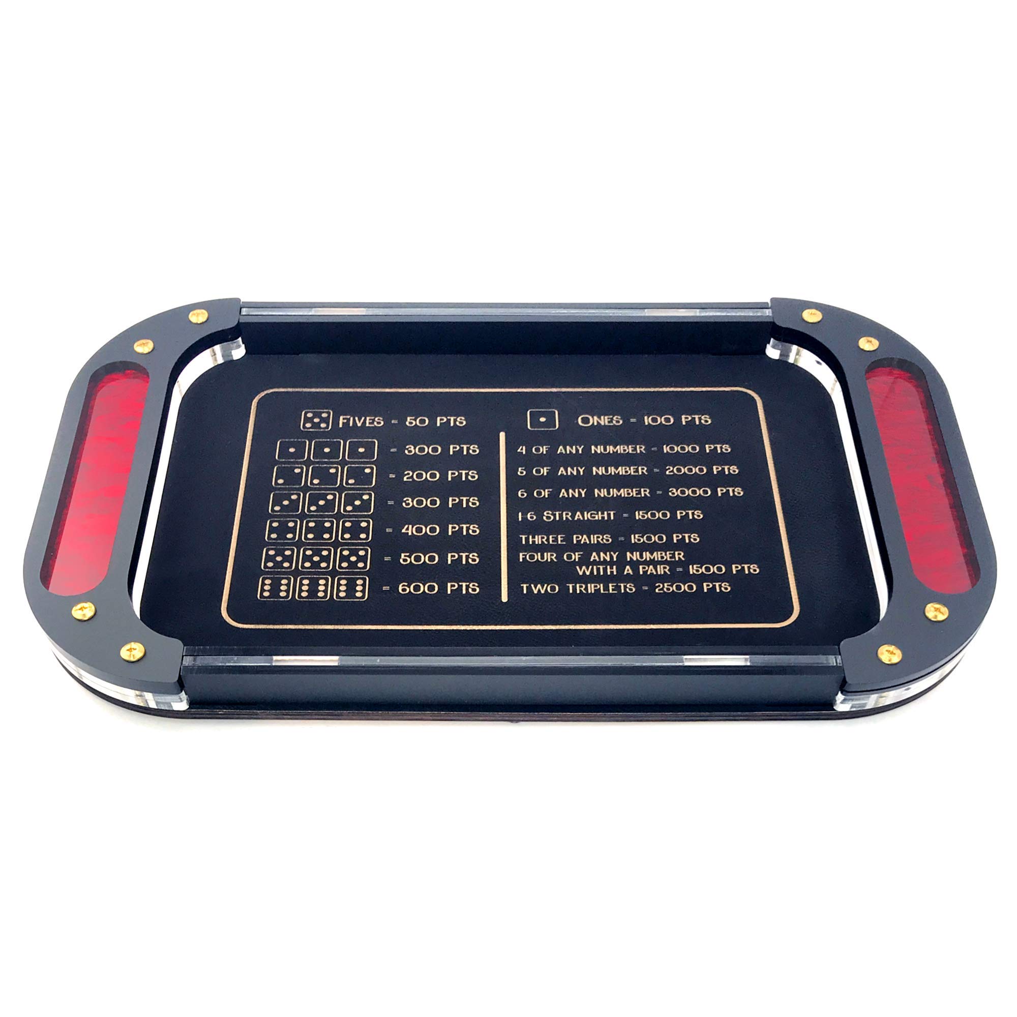 Omega & Mini Mega Dice Tray with Farkle Score - 18
