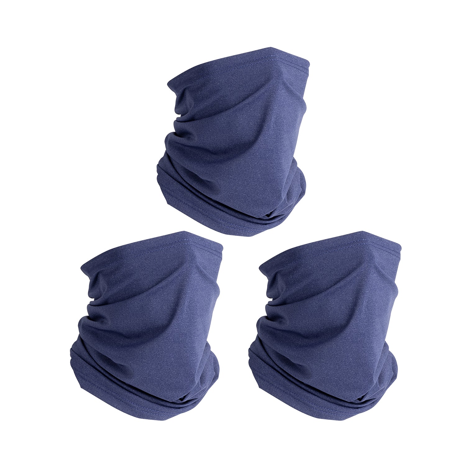 TJKL106 (3 Pack) Kids Bandanas & Neck Gaiters - Soft Cotton Face Cover for Outdoor Activities, Sports, and Sun Protection