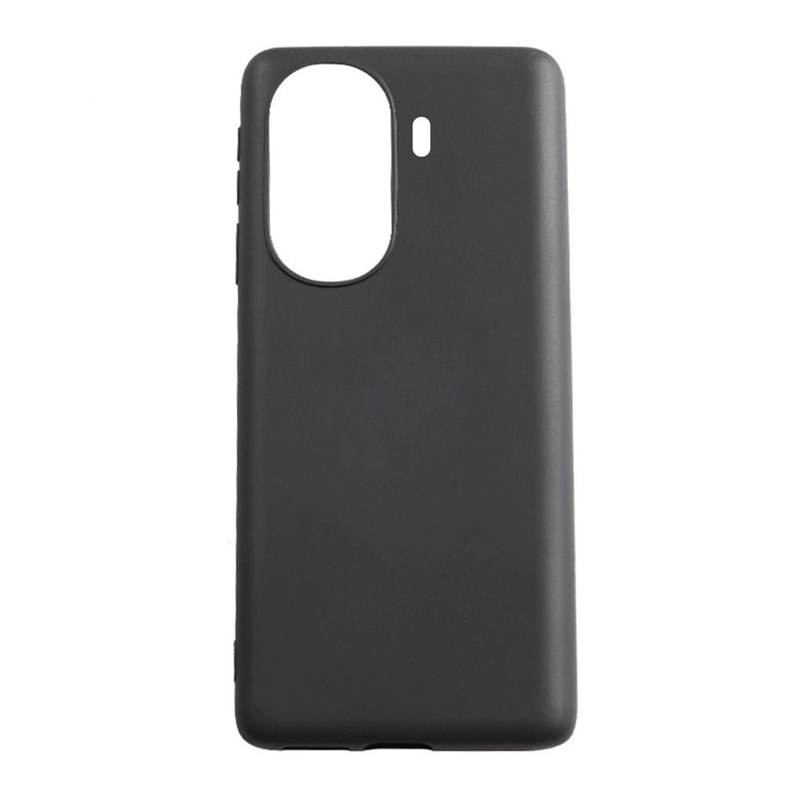 Huawei Nova Y70 Case 6.75 Inch - Soft Silicone Bumper Shell with Flexible TPU Cover, Shockproof & Anti-Scratch Protective Phone Case (Black Flower Design) - Perfect for Daily Use, Work & Outdoor Activities