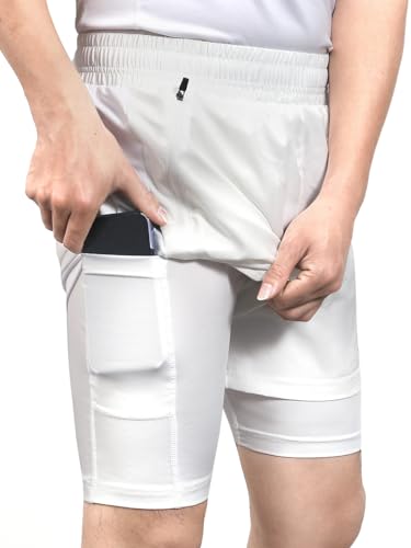 White With Phone Pocket