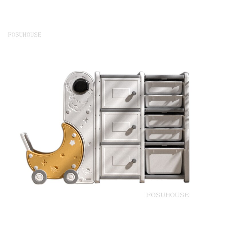 Space-Themed Toy Storage Organizer - Astronaut Design Kids Toy Box for Playroom & Bedroom Organization | Perfect for Storing Toys, Books & Games