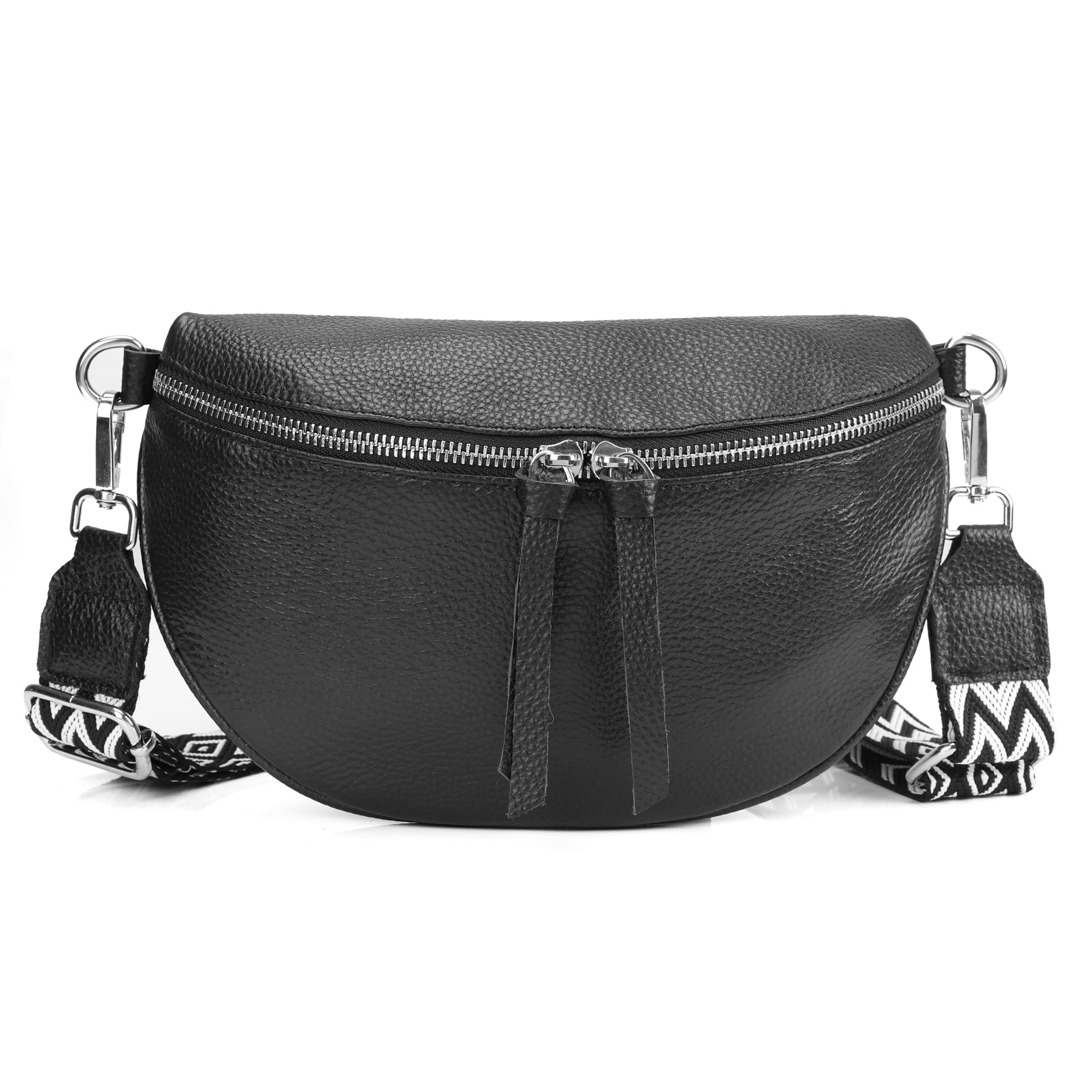 Befen Genuine Leather Small Sling Bag for Women - Crossbody Fanny Pack Purse, Perfect Gift for Teen Girls & Travel Accessories (Ideal for Shopping, Concerts & Outdoor Adventures)