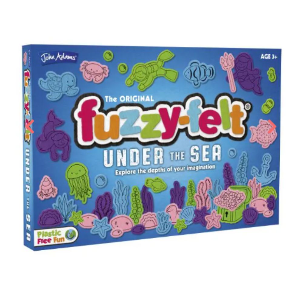 Fuzzy Felt Under the Sea Ocean-Themed Felt Board Set for Kids - Perfect for Storytelling, Classroom Activities & Sensory Play