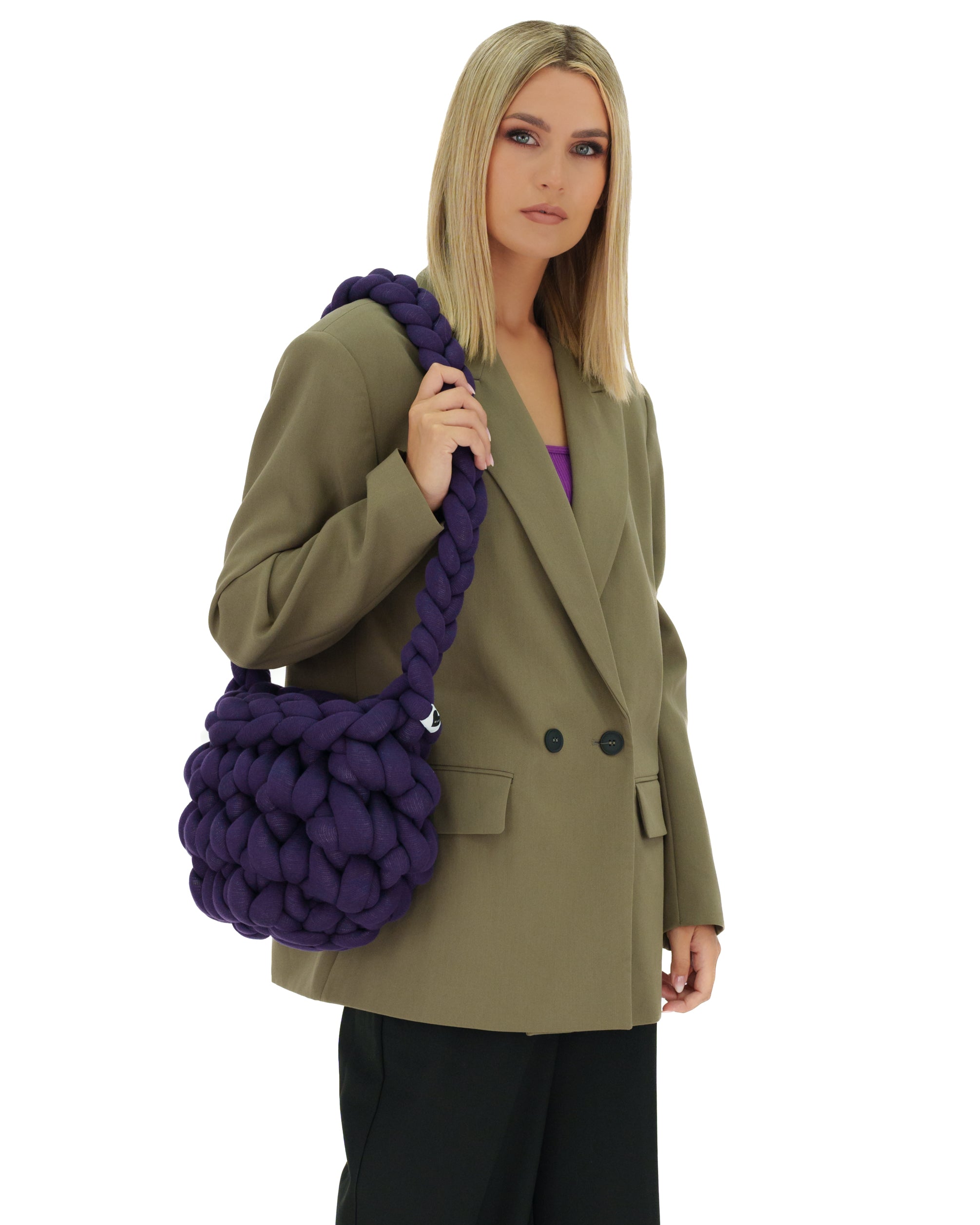 Stylish Big Knot Shoulder Bag for Women - Fashionable Crossbody Purse with Adjustable Strap, Perfect for Work, Travel & Daily Use