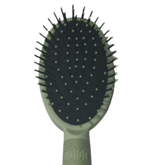 2-Pack Oval Paddle Hair Brush Set for Men & Women - Detangling, Styling & Hair Growth - Perfect for Home, Salon & Travel Use