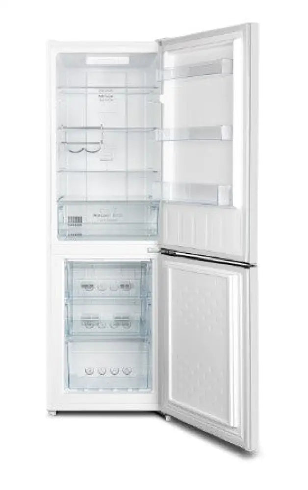 CHiQ CBM231NW2 231L White Bottom Mount Refrigerator - Compact Freezer for Small Kitchen, Apartment, Dorm Room & Office