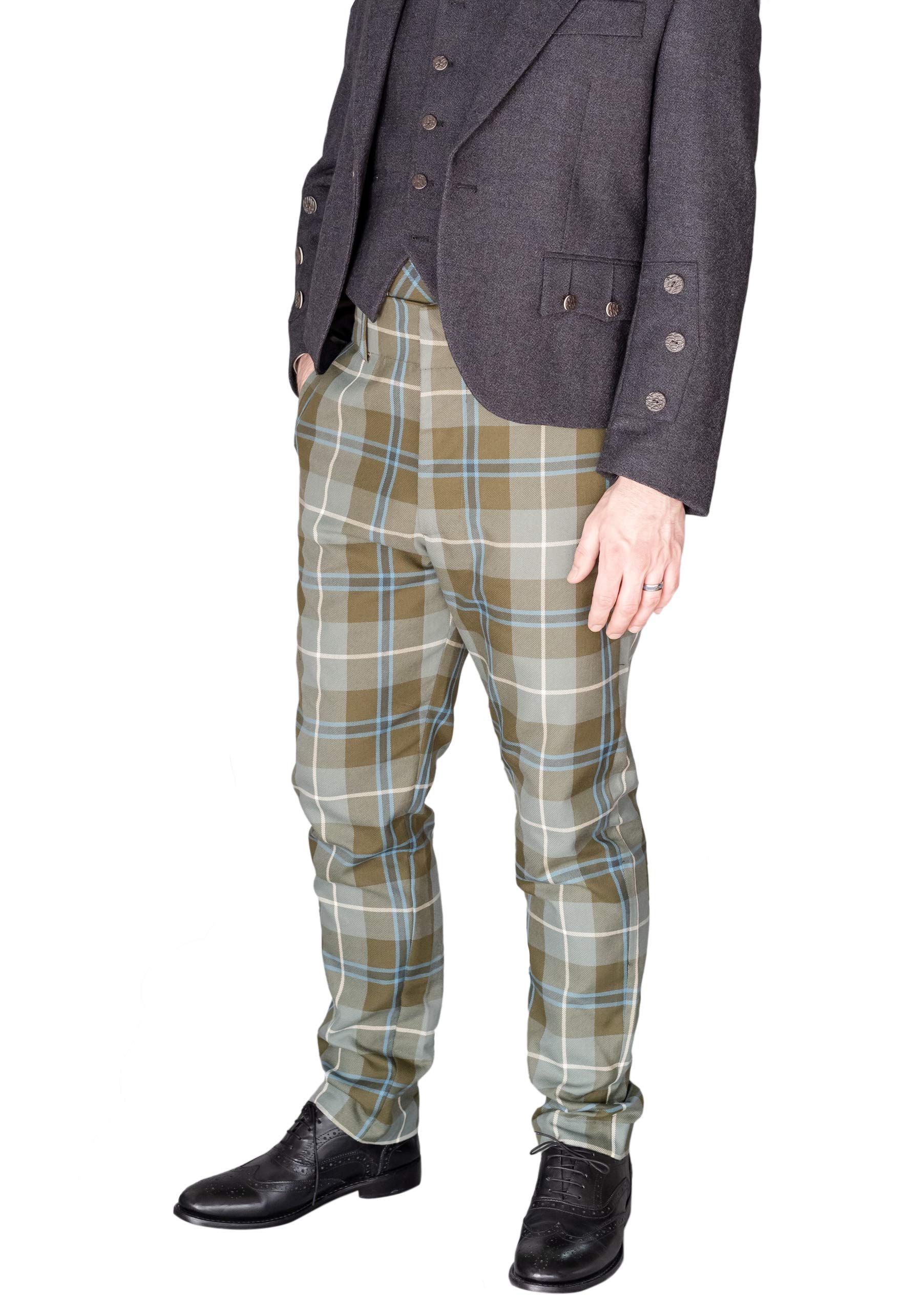 Authentic Kilt Society Men's Scottish Trousers & Trews | Traditional Highland Wear for Weddings, Festivals & Celtic Events