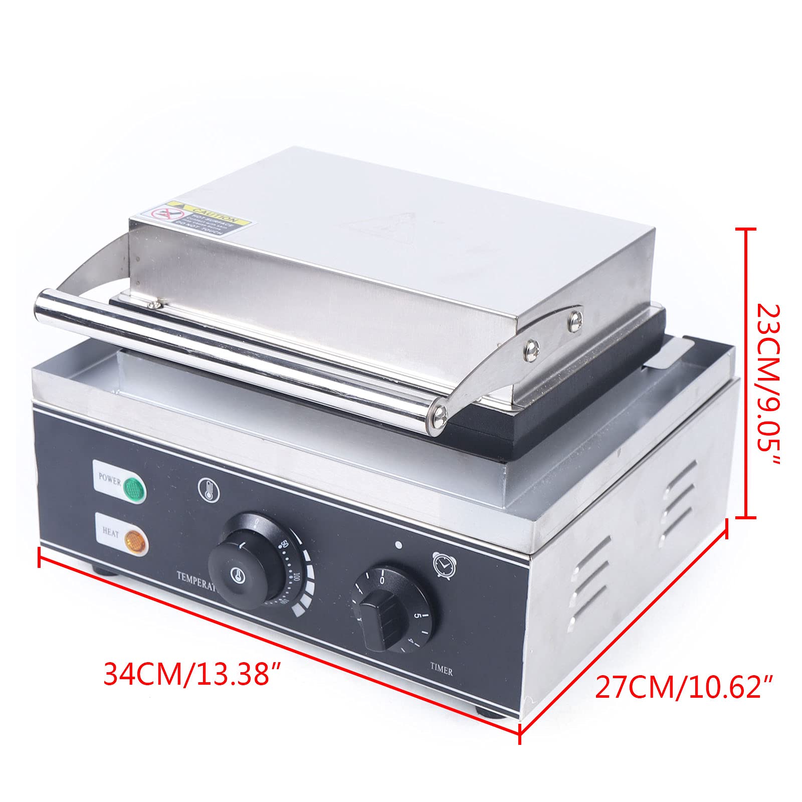 **Commercial 1500W Electric Donut Maker Machine - 5 Holes Double-Sided Non-Stick Waffle & Doughnut Baker for Professional Kitchens, Bakeries & Cafes (110V) - Perfect for Breakfast, Desserts & Party Snacks**