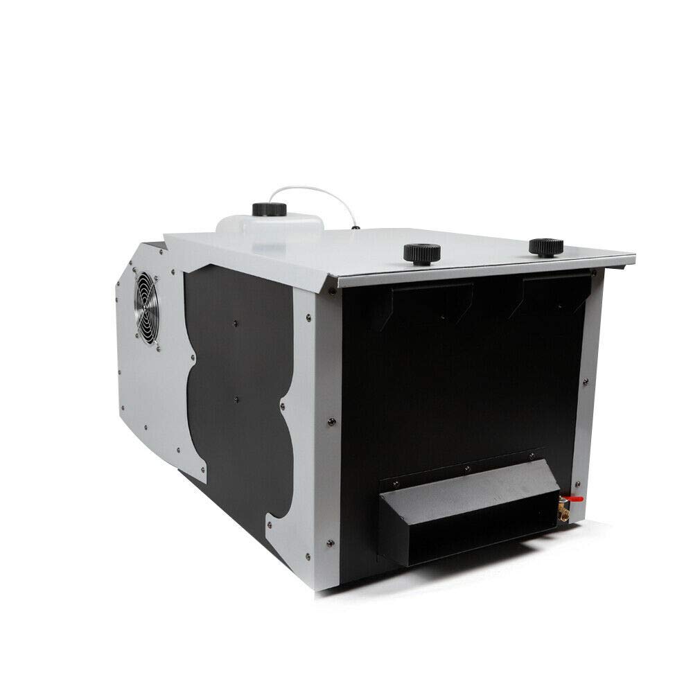 3000W DMX Fog Machine with Remote Control - TFCFL Low Profile Smoke Machine for Theater, Stage, DJ Party & Christmas Events - Adjustable Fog Output for Professional Effects