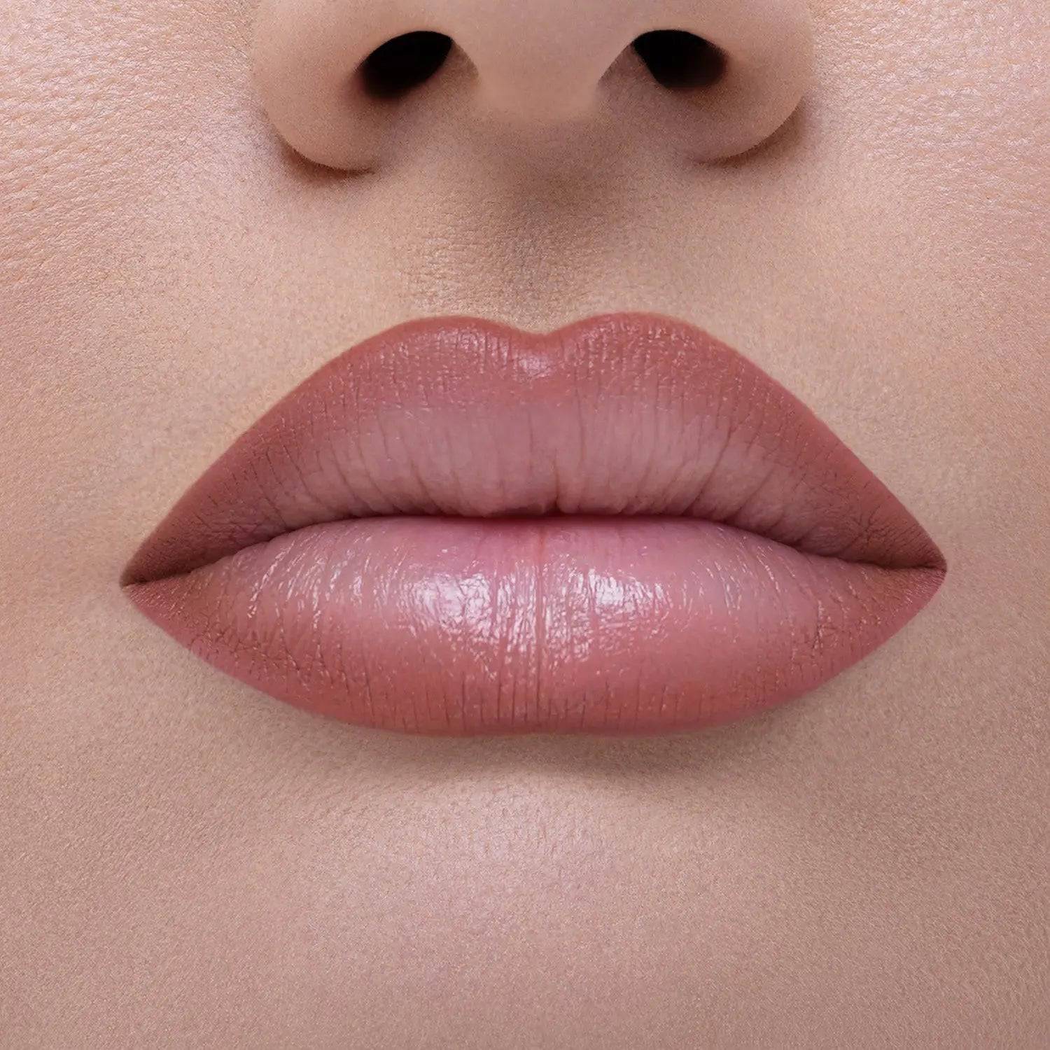 Nude Lip Crayon - Natural Matte Lipstick for Everyday Wear | Perfect for Office, Date Night & Casual Outings