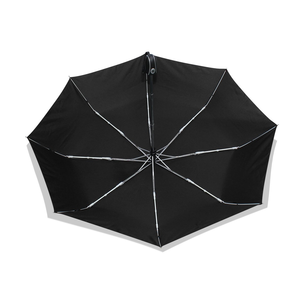 Premium Husky Watercolor Print Anti-UV Sun Umbrella - Automatic Open/Close - Perfect for Beach, Travel & Outdoor Activities