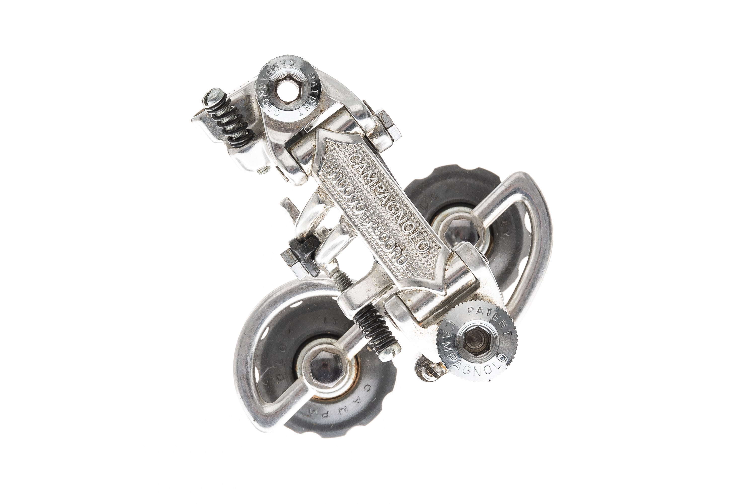 Vintage 1981 Campagnolo Nuovo Record Rear Derailleur - 5/6 Speed Short Cage Bicycle Gear Shifter - Perfect for Classic Road Bike Restoration & Cycling Enthusiasts