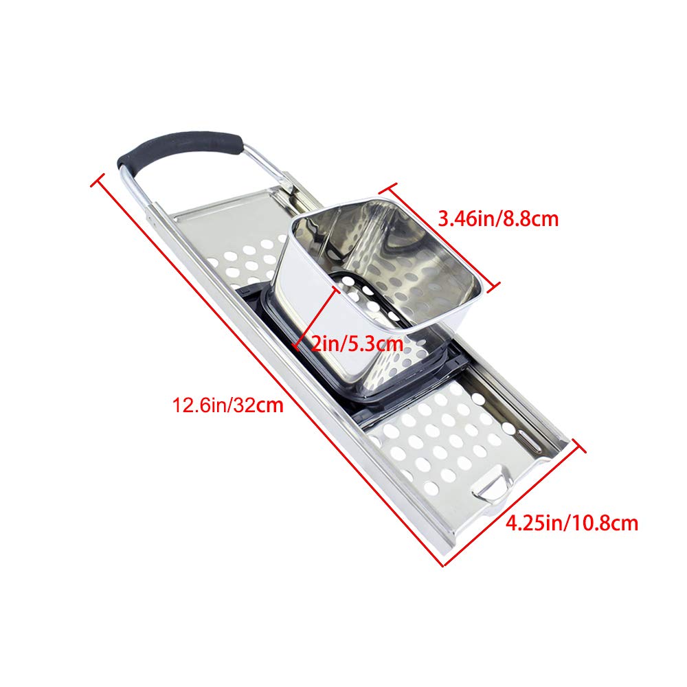 Premium Stainless Steel Spaetzle Maker - German Noodle & Dumpling Press with Ergonomic Handle | Dishwasher Safe | Perfect for Homemade Pasta, European Cuisine & Comfort Food Cooking